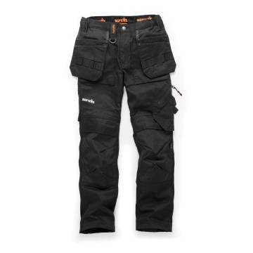 Scruffs Womens Trade Flex Black Holster Trousers