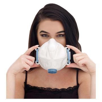 FFP1 Premier Dust Masks With Valve Pack of 2