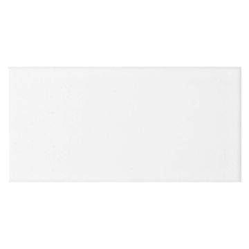Liso Gloss White Ceramic Wall Tile 100 x 200mm