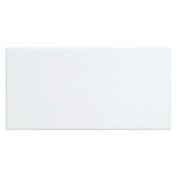Liso Gloss White Ceramic Wall Tile 100 x 200mm