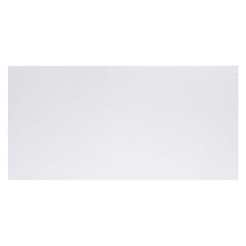 Flat Gloss White Ceramic Wall Tile 300 x 600mm