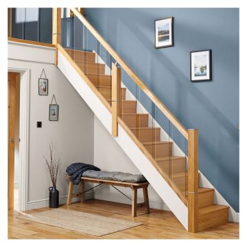 Stair Slim Half Chrome Newel Cap