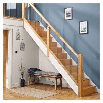 Stair Slim Full Newel Cap Brushed Nickel