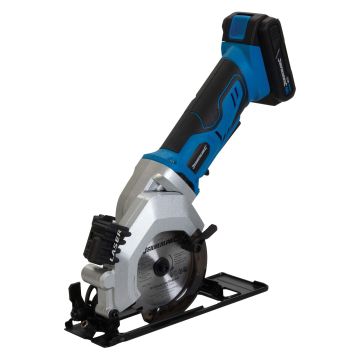 Silverline 18V 115mm Mini Saw With 1 x 2Ah Li-Ion Batteries & Charger