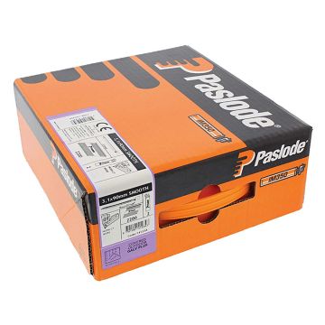 Paslode IM350+ Nail Fuel Pack - 90mm x 3.1mm Galv Plus (Qty 2200 & 2 Fuel Cells)