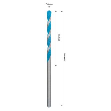 Bosch Expert Multi Construction Bit 7 x 150mm