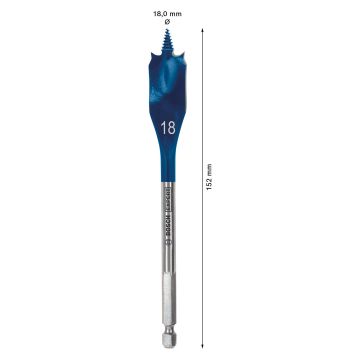 Bosch Expert 18mm Self Cut Speed Flat Bit