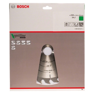 Circular Saw Blade 30 x 230mm 24 Teeth