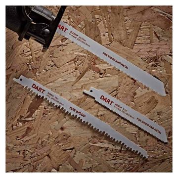 DART S922HF Metal Cutting Reciprocating Saw Blades Pack of 5