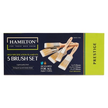 Hamilton Prestige Pure Synthetic 5pc Brush Set
