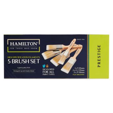 Hamilton Prestige Pure Synthetic 5pc Brush Set