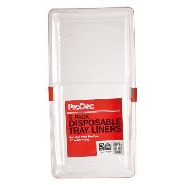 ProDec Mini Roller Disposable Paint Tray Liners Pack of 5