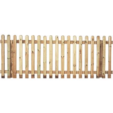 Wicket Fence Panel Rounded Top 1829 x 900mm (6' x 3') FSC®