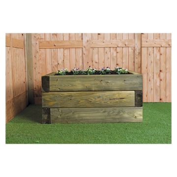 Timeless Timber Smooth Sleeper Green 200 x 100 x 2400mm FSC®