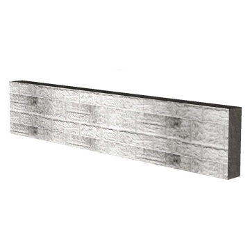 Rock Faced Concrete Gravel Board 305 x 1830mm