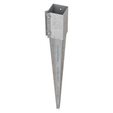 Powapost 100mm Galvanised Drive-In Fence Post Spike