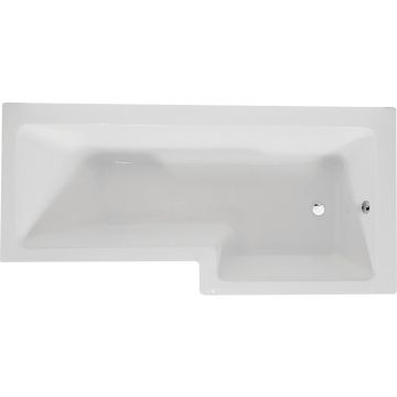 Blok 1700mm L Shape Right Hand Shower Bath