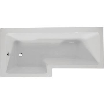 Blok 1700mm L Shape Left Hand Shower Bath