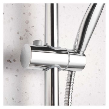 Deva Napoli Thermostatic Bar Shower Mixer with Kit 