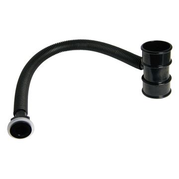 FloPlast Black Miniflo 50mm Water Butt Rain Diverter