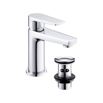 Deva Valencia Basin Mixer Tap with Waste