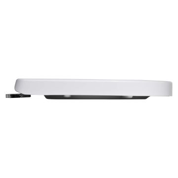 Croydex Eyre Flexi Fix Soft Close D-Shape Toilet Seat