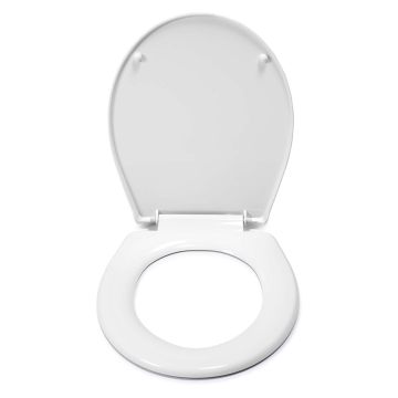Croydex Vivara White Toilet Seat