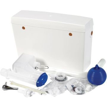 Macdee Elan Low Level Cistern with Chrome Lever