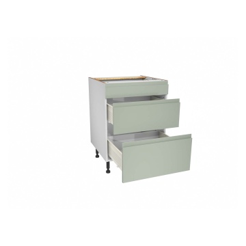 Capri Seagrass 600mm Three Drawer Unit