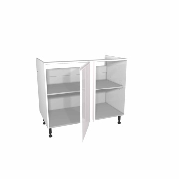 Capri White 1000mm Corner Base Unit