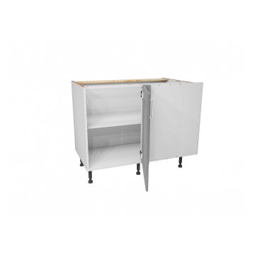 Verona Grey 1000mm Corner Base Unit