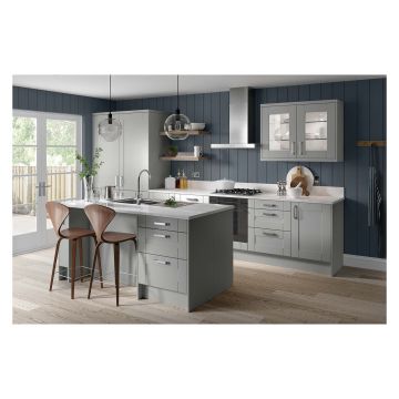 Verona Grey Wall Unit Clad Panel