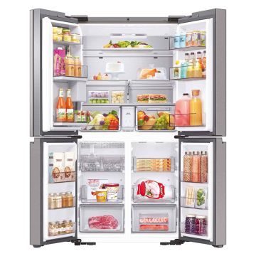 Samsung American Fridge Freezer With Family Hub Silver RF65DG9H0ESREU