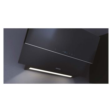 Samsung 90cm Black Angled Glass Cooker Hood NK36C9804WB