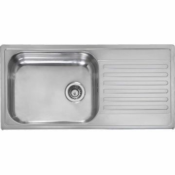 Reginox Minister Large Bowl Reversible Stainless Steel Kitchen Sink & Tap Pack