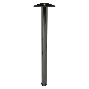 Worktop Support Leg Gun Metal