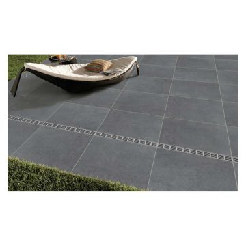 ACO Threshold Drain Channel Silver Anodised Grating A15