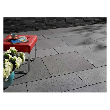 ACO Threshold Drain Channel Black Anodised Grating A15