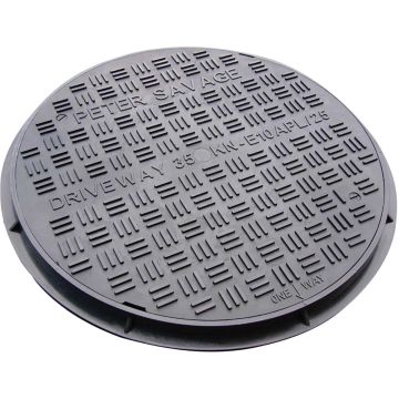 Locking Manhole Cover & Frame 450mm Single Seal (35kN)