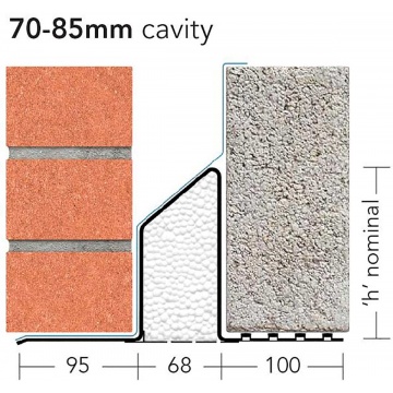 L1/S75 Standard Cavity Lintel