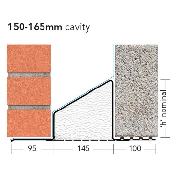 L1/S 150 Steel Cavity Lintel