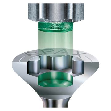 Spax Flooring Screws 4.5 x 60mm Pack of 300