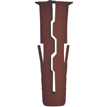 Rawlplug Degated Plugs Brown Pack of 1000