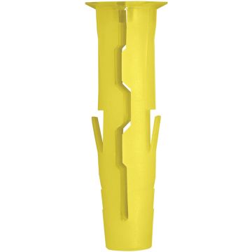 Rawlplug Uno Plugs Yellow 5 x 24mm Pack of 96