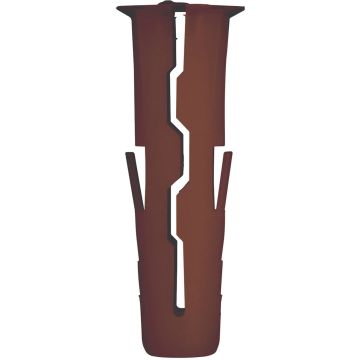 Rawlplug Uno Plugs Brown 7 x 30mm Pack of 96