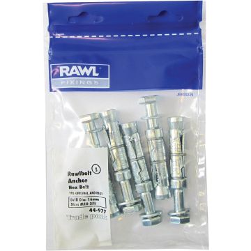 Rawlplug Rawlbolt M8 10L Pack of 5