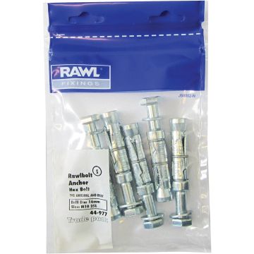 Rawlplug Rawlbolt M10 50L Pack of 5