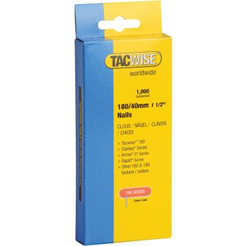 Tacwise 180 Series 40mm Brad Nails Pack of 1000