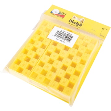 Wedgit Yellow Interlocking Plastic Wedges 150 x 45 x 25mm Pack of 6
