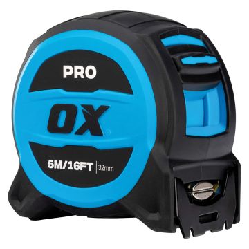OX Pro Tuff Blade Tape Measure 5m